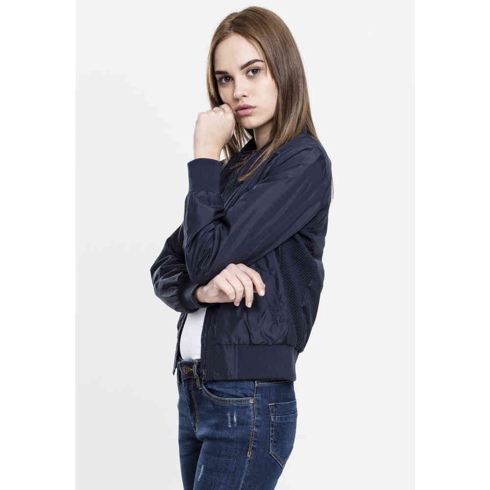 Urban Classics - Light Bomber Jacket - Blue